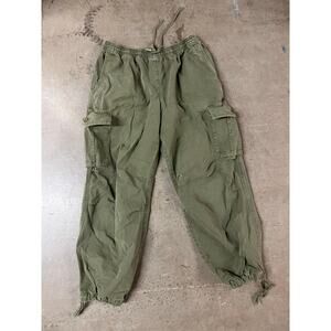 Wilfred free - Vintage Utility Parachute Pants / L / Green